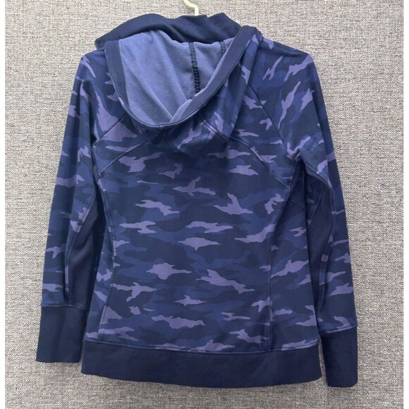 Athleta Blue Camo Women's XLT Jacket - Picture 2 of 11